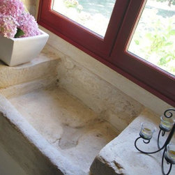 Kitchen Stone Sinks Antique (Mediterranean Style) - Kitchen Sinks