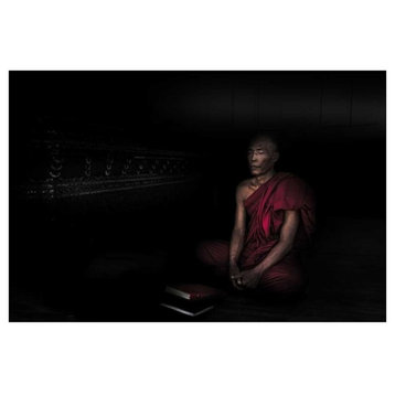 "Myanmar - Meditation" Digital Paper Print by Michael Jurek, 38"x26"