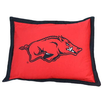 Arkansas Razorbacks Printed Pillow Sham