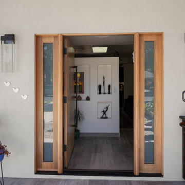 Entryway design, Palo Alto
