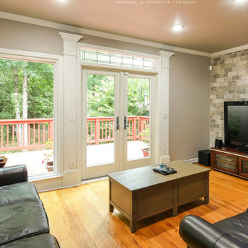 New Windows & Doors in Attractive Living Room - Renewal by Andersen Georgia