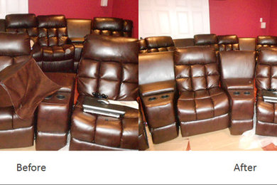 Leather home movie theater - Repair