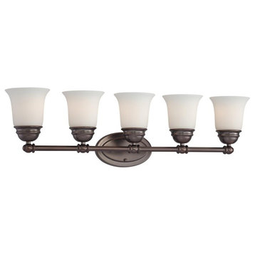 Thomas Lighting SL714515 Bella Wall Lamp Oiled Bronze 5X100W 120