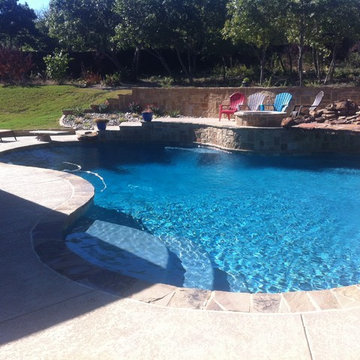 Pool + Outdoor Kitchen