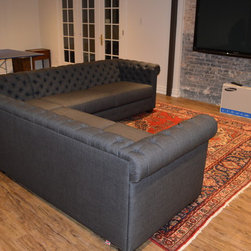 Sectional Sofa Tufted Back - Products