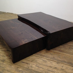 Custom Slab Coffee Table with Natural Edge - Products