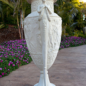 Greek Siren Urn