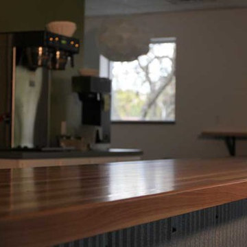 Hickory Butcher Block Kitchen Island