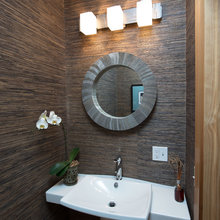 Vanities, wall hung, trough, pedestal
