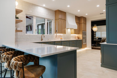 Inspiration for a transitional kitchen remodel in Austin