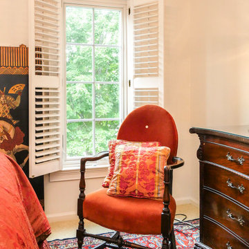 Casement Window in Fashionable Bedroom - Renewal by Andersen Greater Georgia