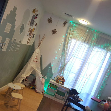Play area in breakfast room