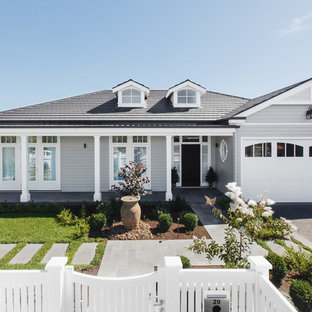 75 Most Popular Traditional Grey Exterior Design Ideas for August 2020