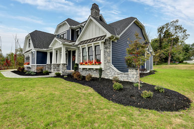 Arts and crafts exterior home photo in Other