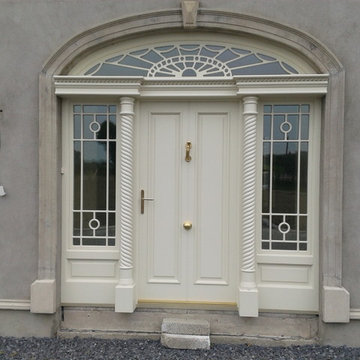 Hardwood doors