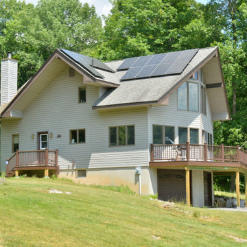 Wrap-Around Second Story Deck [Rustic]