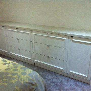 Bedroom Cabinets built in