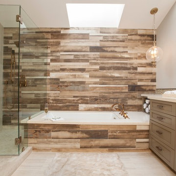 Modern Rustic Bathroom - Palm Desert, CA
