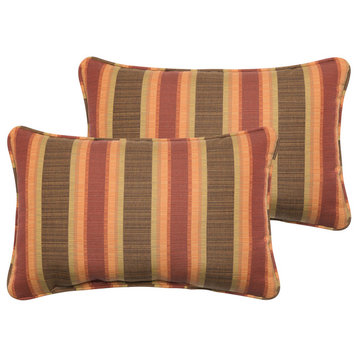 Sunbrella Dimone Sequoia Outdoor Pillow Set, 12x18