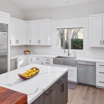 Contemporary Modern Kitchen Remodel Service Provider