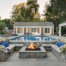 Pool and Pool house