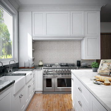 Mother of Pearl Tile Backsplash