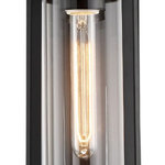 Nuvo Lighting - Nuvo Lighting 60/6502 Huron - 1 Light Small Outdoor Wall Lantern - Huron; 1 Light; Small Lantern; Aged Bronze FinishHuron 1 Light Small  Aged Bronze Clear Gl *UL: Suitable for wet locations Energy Star Qualified: n/a ADA Certified: n/a  *Number of Lights: Lamp: 1-*Wattage:60w T9 Medium Base bulb(s) *Bulb Included:Yes *Bulb Type:T9 Medium Base *Finish Type:Aged Bronze