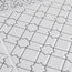 SomerTile Sevillano Giralda Ceramic Wall Tile, Case of 25, White