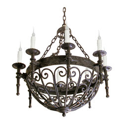 Hand Forged Iron Chandelier Designs - Products