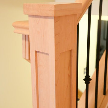 Split-Level Custom Stairs