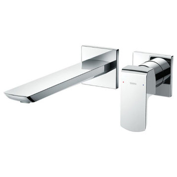 Toto TLG02311U#CP GR One-Handle Wall-Mount Lavatory Faucet - Polished Chrome