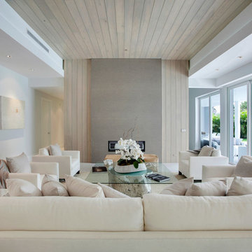 Transitional Living Room