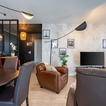 Appartement masculin industriel