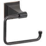 Designers Impressions - 500 Series Oil Rubbed Bronze Euro Style Toilet Paper Holder - Series: 500 Series