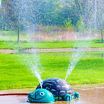 Portable Splash Pad for your backyard