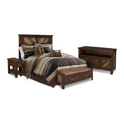 Sunset Trading - 4-Piece Bedroom Set - Bedroom Furniture Sets