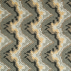 Copa Mosaic in Platinum - Fabric