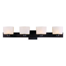 Oil Rubbed Bronze Bathroom Vanity Lights Houzz Maxim Lighting Essence 4 Light Bathroom Vanity Lights In Oil Rubbed Bronze