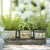 Vintage Garden Herb Pots