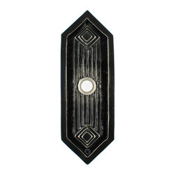 Hawk Hill Hardware - Petwer Doorbell Mission Hawk Hill Hardware, Black Iron - Doorbells And Chimes