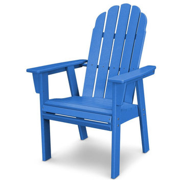 Vineyard Adirondack Dining Chair, Pacific Blue