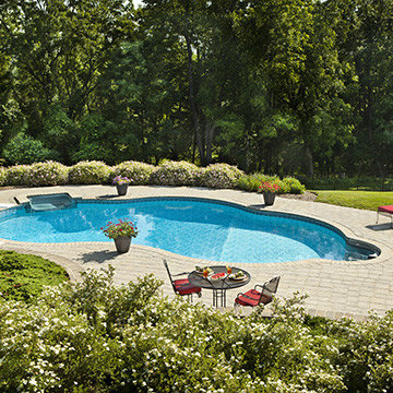 Poolscape in New Jersey