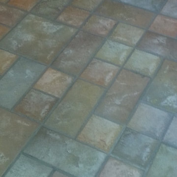 Log cabin floor