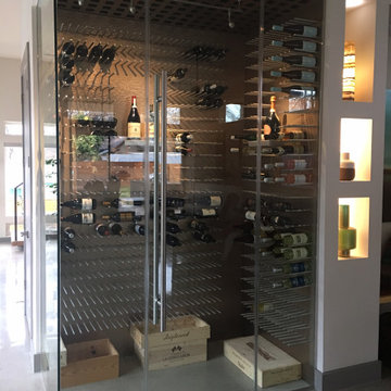 Dallas TX - Glass Enclosure Wine Cellar
