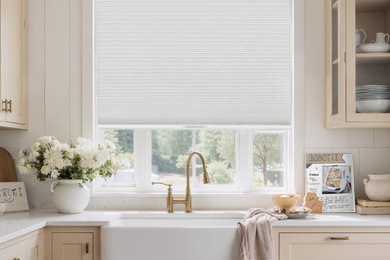 Inspiration for a modern laundry room remodel in Richmond