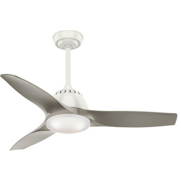 Wisp 1 Light 44" Indoor Ceiling Fan, Fresh White