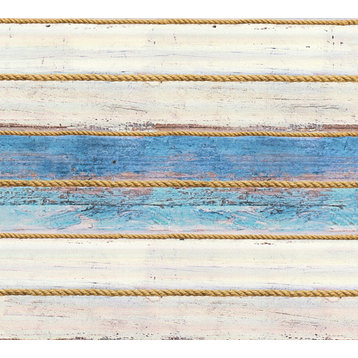 Modern Non-Woven Wallpaper - DW346353401 Wood n Stone Wallpaper, Roll