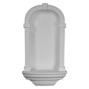 Factory Primed White Ekena Millwork NCH11X20MA Wall Niche