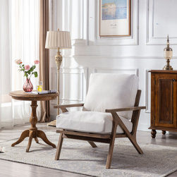 Charles Lounge Armchair - Armchairs And Accent Chairs