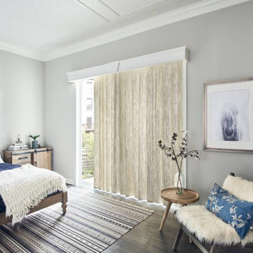 Shades With Wood Valance